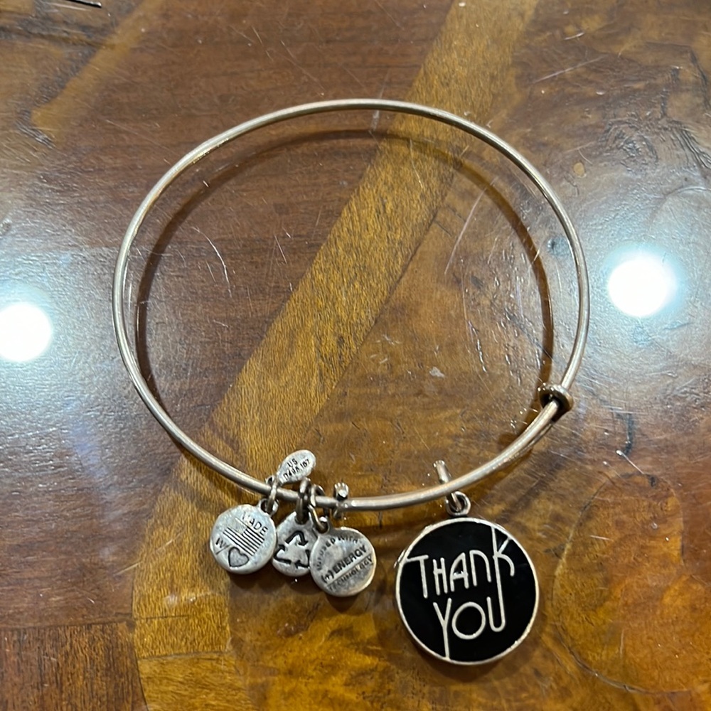 Alex and Ani thank you Bracelet